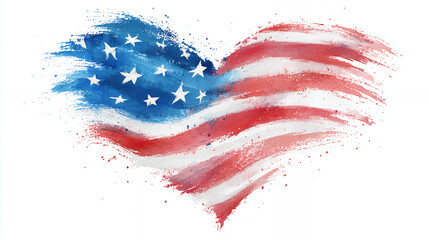 A powerful visual representation of American patriotism featuring iconic symbols like the flag and eagle, reflecting strong national values, freedom, and debates around tariffs and trade policies shap