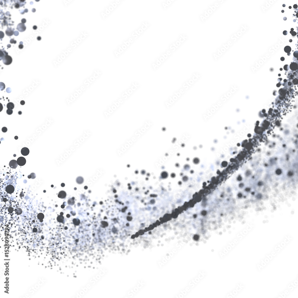 Poster elegant, abstract background with swirling particles. perfect for modern designs.