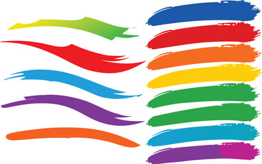 Obraz premium Adobe Illustrator Artwork Vector artistic paint ink broush stoake,line,texture,background for text. 