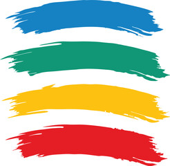 Obraz premium Adobe Illustrator Artwork Vector artistic paint ink broush stoake,line,texture,background for text. 