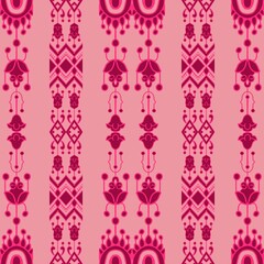 pattern batik flower damask ethnic boho ikat texture tribal geometric backgroun