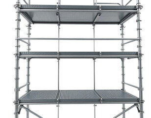 Metal scaffolding structure