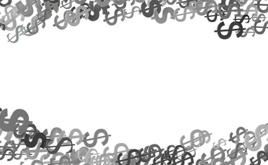 US Dollar sign symbols 3d close up