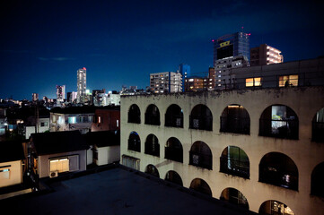 高台からの夜の景色