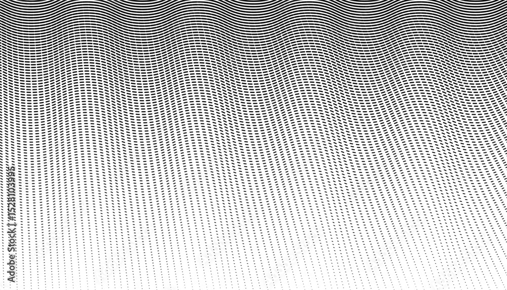 Poster black and white smooth transition of grunge pattern for modern background and jersey design. fully e