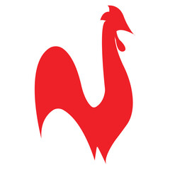 Rooster logo vector