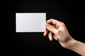 Against a black background, a white-gloved hand moves through gestures and pantomime, paired with a payment card