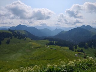 Obraz premium mountain landscape in the alps