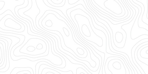 
Topographic white and gery wavey contour line style map white background.
