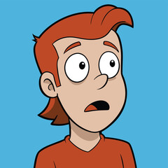 Obraz premium A look of complete disbelief, head slightly tilted, conveying utter astonishment.