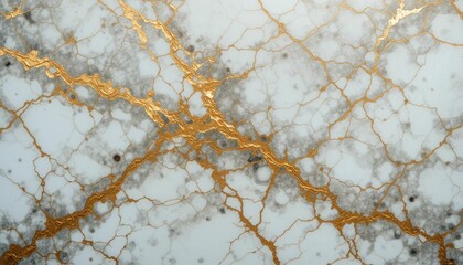 Golden veins and a sophisticated white marble texture