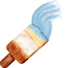watercolor paint brush