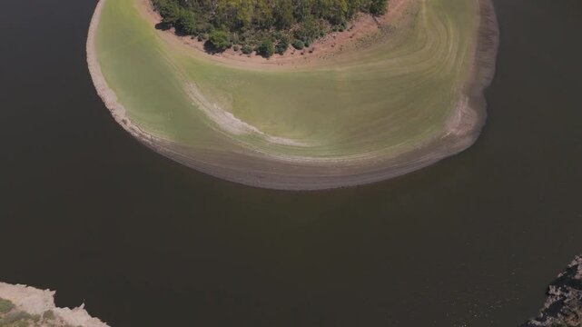 Spectacular Detailed Drone Footage of Meandro Melero, Extremadura, Spain