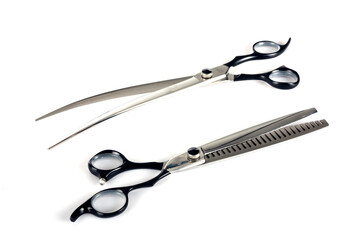 pair of scissors in studio