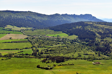 Lalastra Village and Valderejo Natural Park. Basque Country. Spain