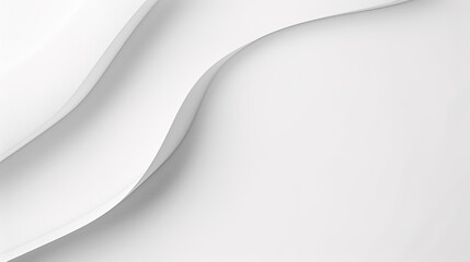 A clean white background is attractively presented for logo placement, featuring a smooth, solid - color surface with subtle texture with ample space for designers to insert brand logos