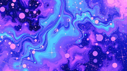 Psychedelic colorful abstract background, wallpaper or graphic resource, to use for graphic designers