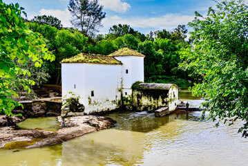 San Juan flour mill, next to the banks of the Guadaira River, within Oromana Park in Alcalá de Guadaira, Seville	