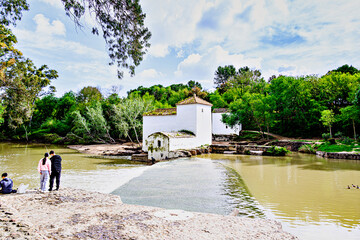 San Juan flour mill, next to the banks of the Guadaira River, within Oromana Park in Alcalá de Guadaira, Seville