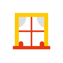 window colored shape icon