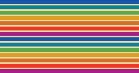Retro abstract background of colorful stripes