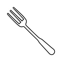 fork vector art silhouette