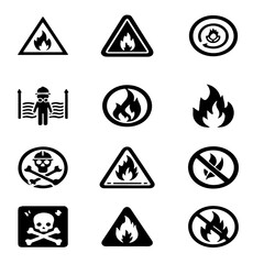 A set  of Denger icon