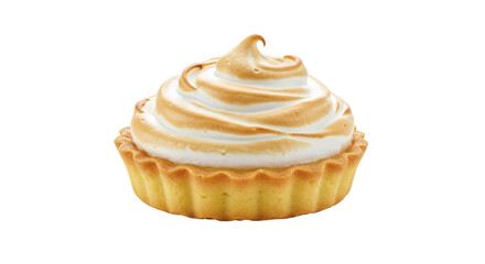 lemon pie topped with toasted meringue peaks