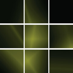 Obraz premium Abstract Gradient Squares Grid Pattern, Dark Yellow Green, Design Or Template 