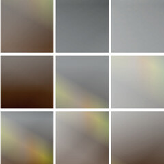 Obraz premium Abstract Gradient Squares Grid Pattern, Grey Brown Green, Design Or Template