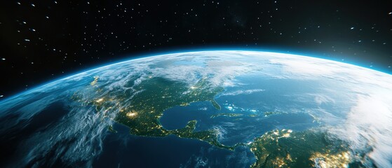 Obraz premium earth in space