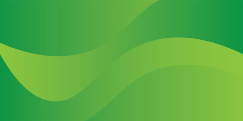 Green Gradient Curve Background. suit for banner, brochure, web, presentation