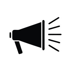 marketing campaign megaphone icon sign vector 