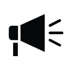 marketing campaign megaphone icon sign vector 