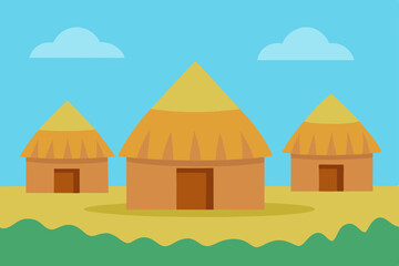 vector illustration of house