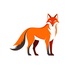 fox vector vector art silhouette
