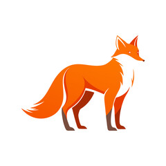 fox vector vector art silhouette