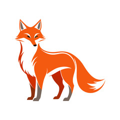 fox vector vector art silhouette