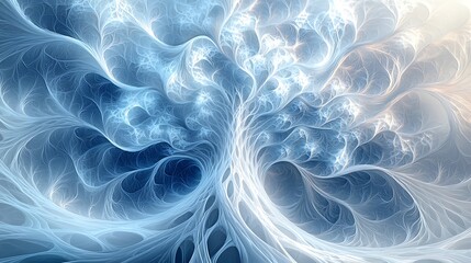 Intricate fractal design of tree formation high resolution picture