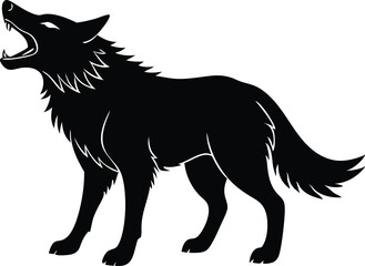 wolf vector illustration
