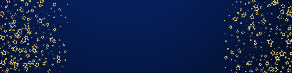 Starry night fairy tale background.