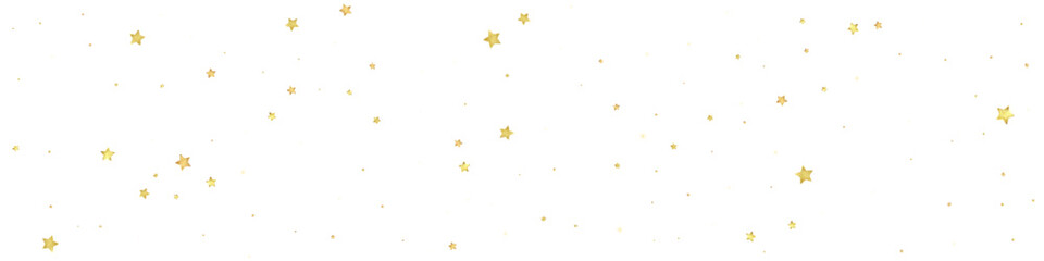Magic stars vector overlay.  Gold stars scattered