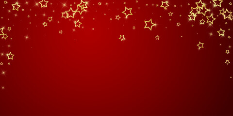 Starry night fairy tale background.