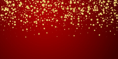 Magic stars vector overlay.  Gold stars scattered