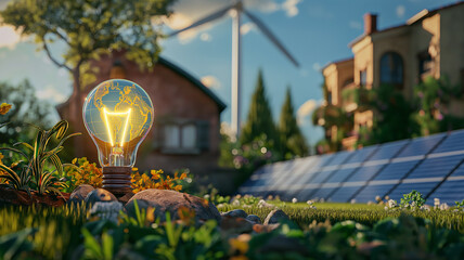 Odnawialne źródła energii - czyste powietrze. Dotacja na panele fotowoltaiczne i turbiny wiatrowe 