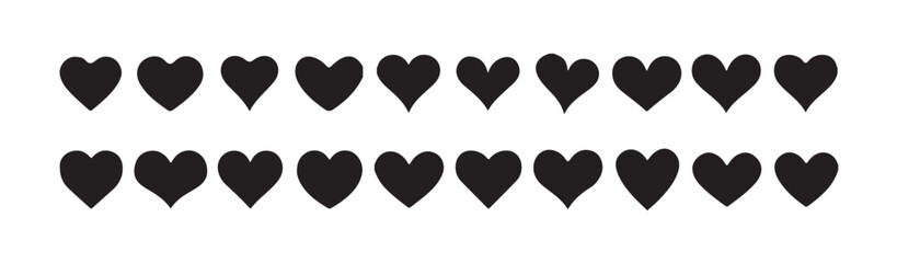 Heart icon vector. Love sign symbol vector. Heart vector icon illustration isolated on white background,vector illustration eps 10.