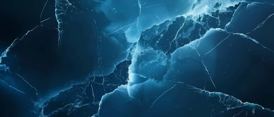 Abstract Blue Marble Texture Background