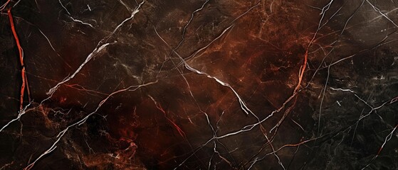 Dark Brown Marble Texture Background