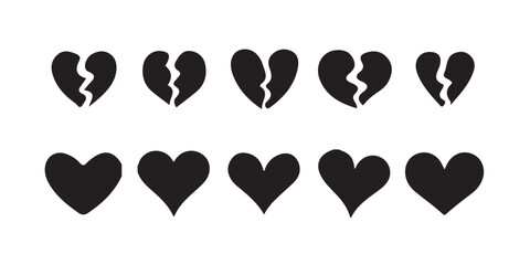 Heart icon vector. Love sign symbol vector. Heart vector icon illustration isolated on white background,vector illustration eps 10.