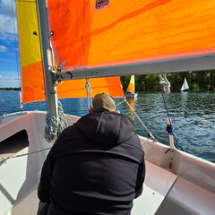 Embark on a Thrilling Sailing Adventure on a Beautiful, Sunny Day Full of Joyful Activities Maschsee Hannover